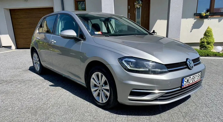 śląskie Volkswagen Golf cena 56000 przebieg: 169382, rok produkcji 2017 z Pszów